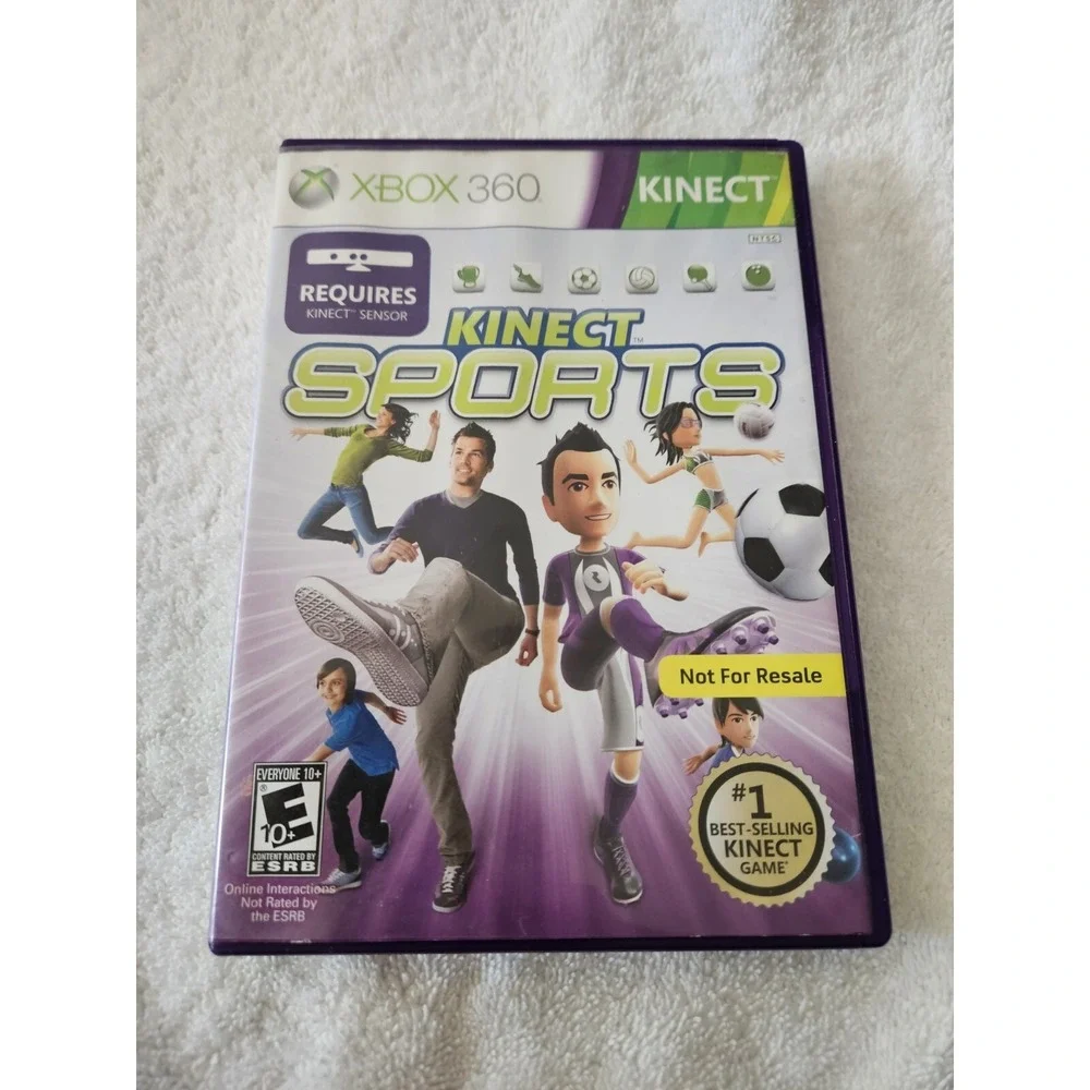 CIB- Kinect Sports (Xbox 360, 2010) -- With Booklet
